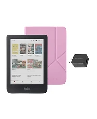 Kobo Clara eReader with SleepCover Case and Ac Bundle