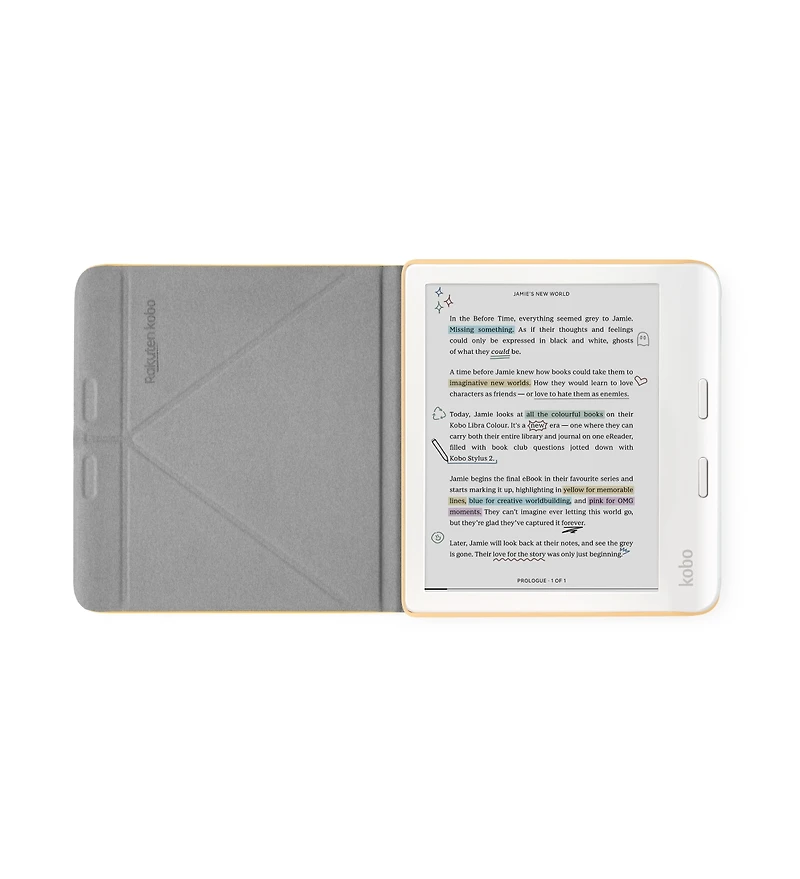 Kobo Libra Color eReader with Sleep Cover Case Bundle