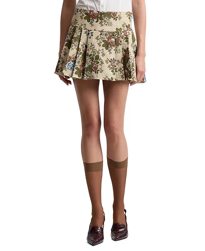 Avec Les Filles Women's Pleated Skort