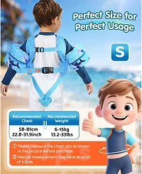 Aofar Swim Vest Pool Floaties Arm Water Wing Beach Boat Kids Learn To