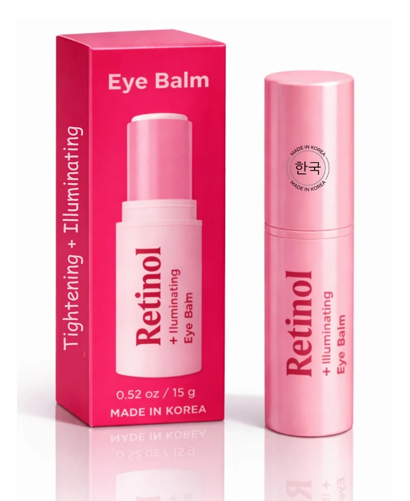 Lovery Retinol Tightening + Illuminating Eye Balm - Korean Skincare Anti-Aging Stick