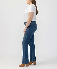 Silver Jeans Co. Plus Suki Mid-Rise Curvy Bootcut
