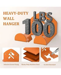 Xdovet Weed eater holder Trimmer Rack Tool Hanger 2 Pack 
