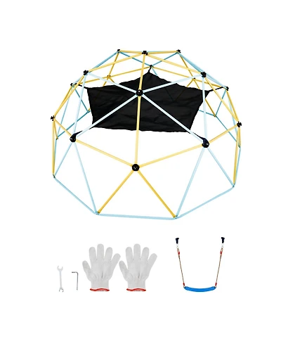 Vevor Climbing Dome Geometric Dome Climber with Hammock Swing Jungle Gym