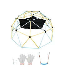 Vevor Climbing Dome Geometric Dome Climber with Hammock Swing Jungle Gym
