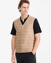 Alfani Men's Alfatech Modular Topcoat with Removable Quilted Vest, Exclusively at Macy's