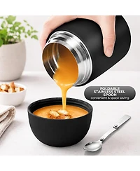16oz Stainless Steel Vacuum Insulated Food Jar for Hot Foods and Soups