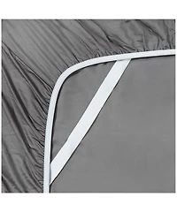 Fitted Sheet + Pillowcases Set - Luxury Cotton 608 Made Egypt