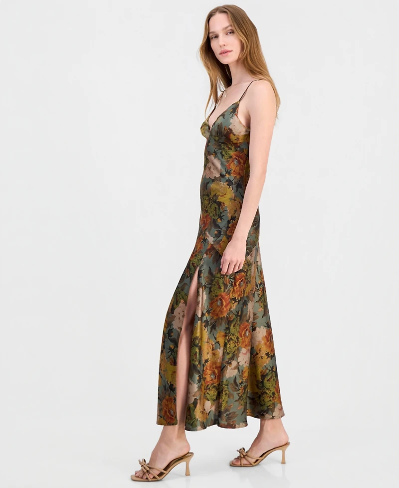 Lulus Juniors' Carreta Midi Slip Dress