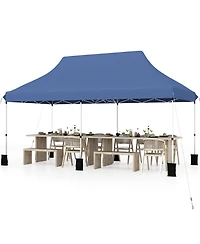 Sugift 10 X 20 Ft Pop up Canopy Tent Foldable Portable Outdoor Gazebo with Carry Bag