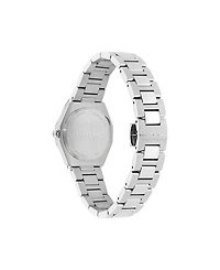 Ferragamo Women's Edge Silver Stainless Steel Bracelet Watch 28mm