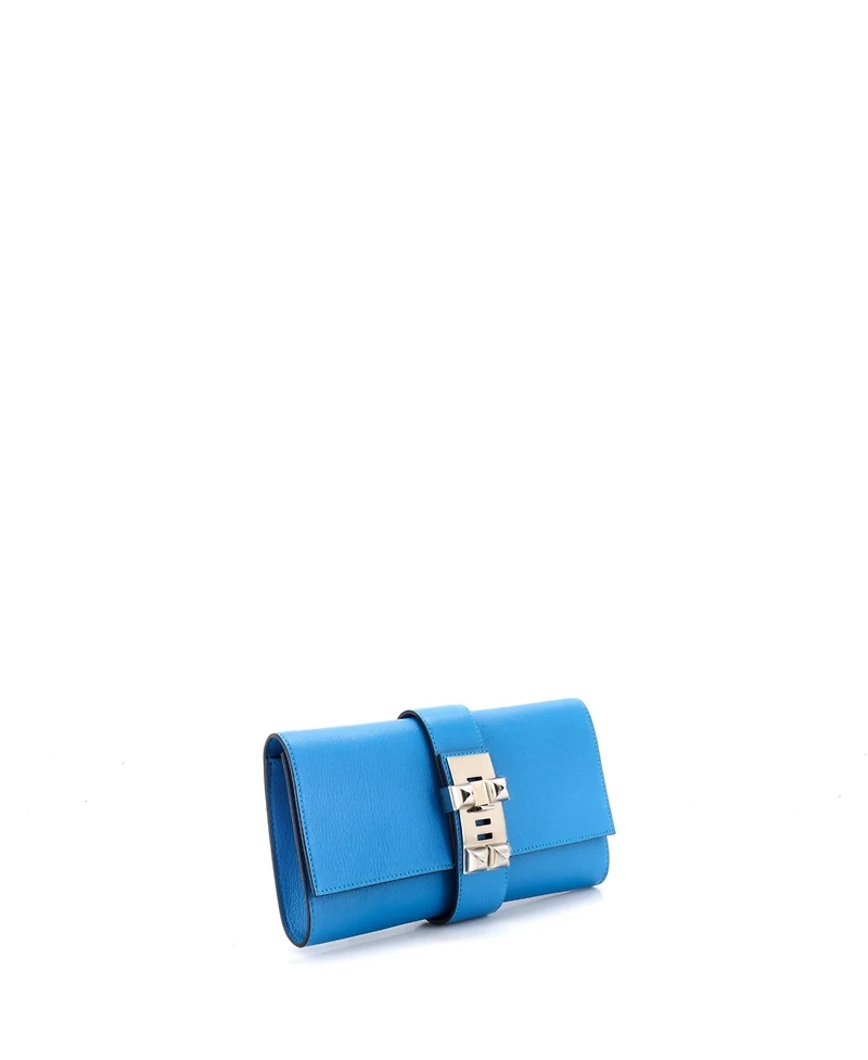 Pre-Owned HERMES 23 Medor Clutch Chevre Mysore