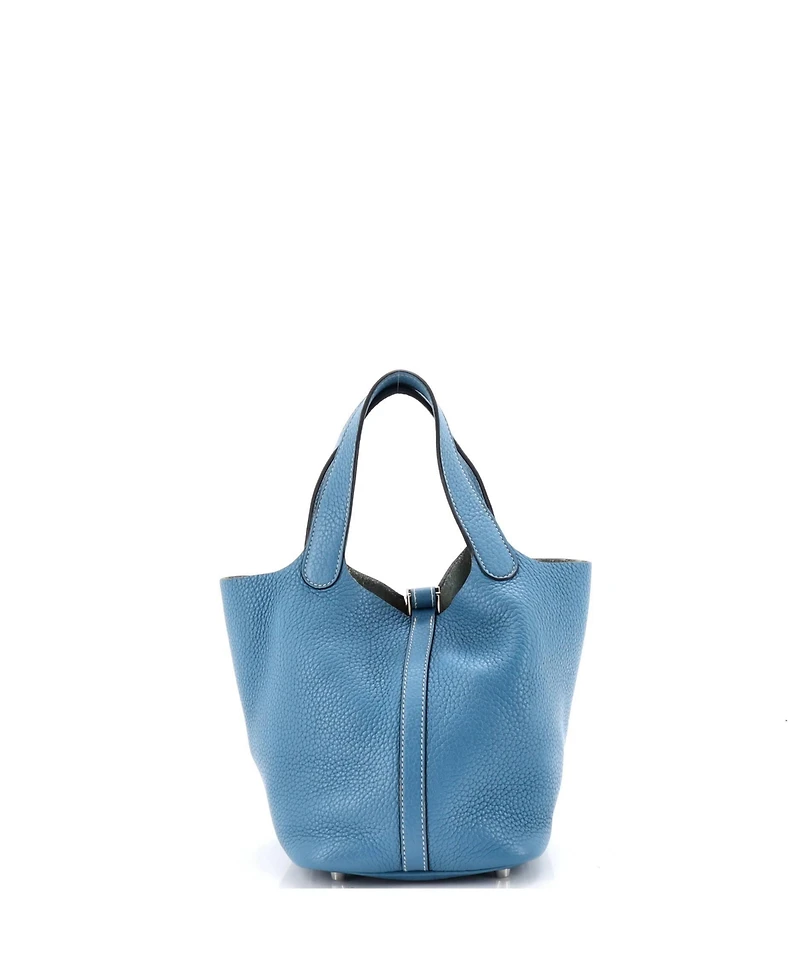 Pre-Owned HERMES Pm Picotin Bag Clemence