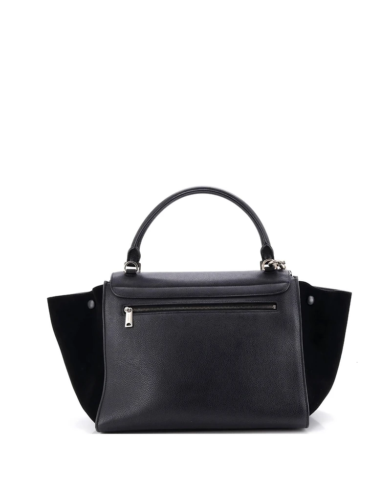 Pre-Owned Celine Medium Trapeze Bag Leather