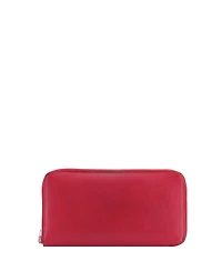 Pre-Owned HERMES Long Azap Zip Around Wallet Silk'in Epsom