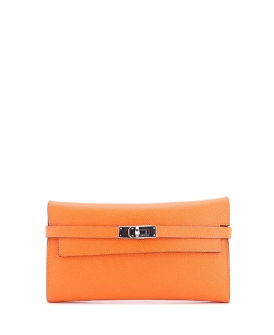 Pre-Owned HERMES Long Kelly Wallet Epsom