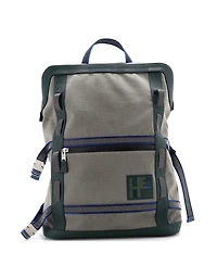 Pre-Owned HERMES Off Piste Backpack Toile with Leather
