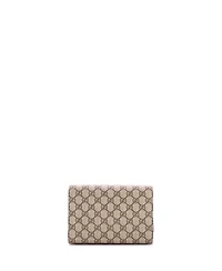 Pre-Owned Gucci Small Dionysus Chain Wallet Gg Coated Canvas