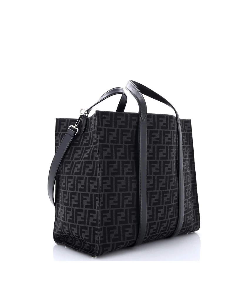 Pre-Owned Fendi Large Shopper Tote Zucca Canvas