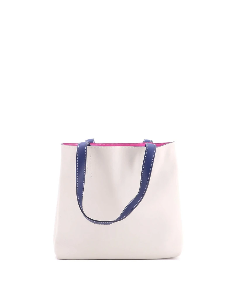 Pre-Owned HERMES 36 Double Sens Tote Swift