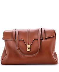 Pre-Owned Celine Large Soft 16 Bag Smooth Calfskin