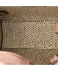 Pre-Owned Chloe Mini Woody Convertible Tote Leather