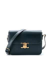 Pre-Owned Celine Large Triomphe Shoulder Bag Smooth Calfskin