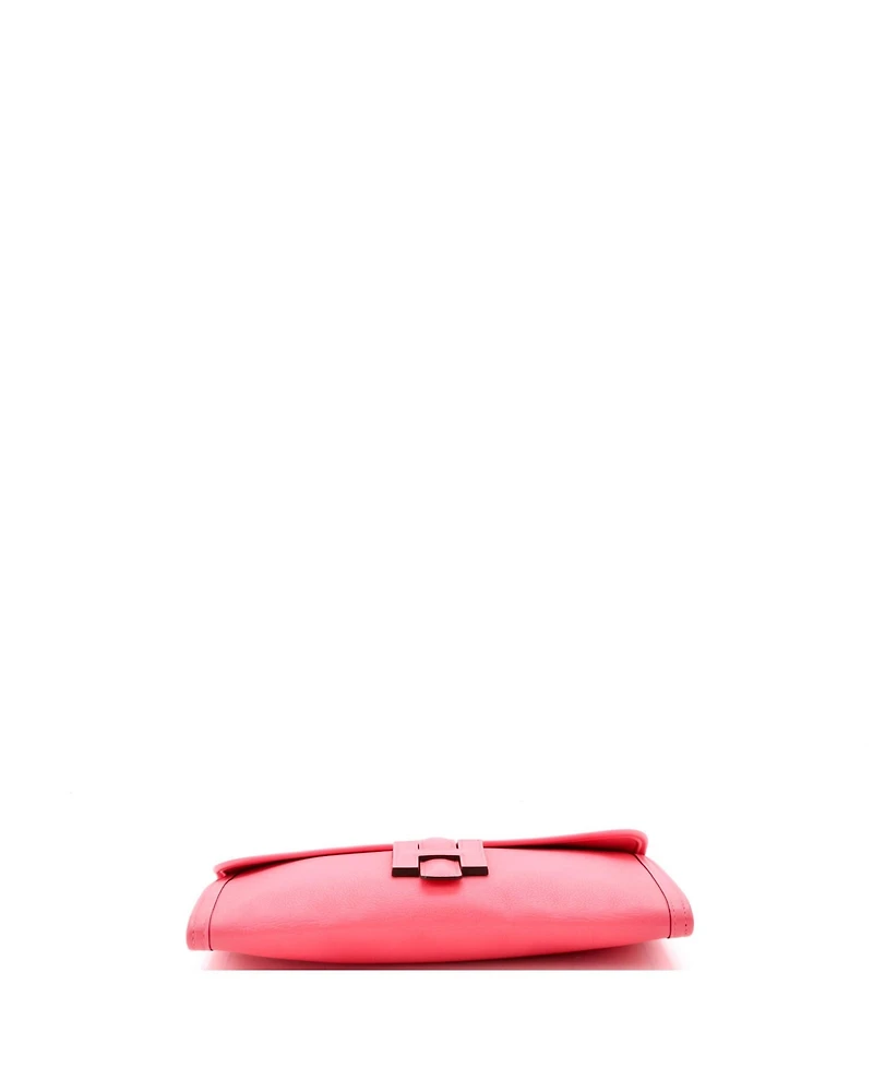 Pre-Owned HERMES 29 Jige Elan Clutch Evercolor