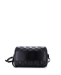 Pre-Owned Gucci Medium Ophidia Convertible Boston Top Handle Bag Gg Matelasse Leather