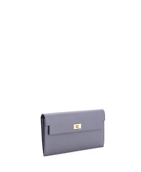 Pre-Owned HERMES Long Kelly Pocket Wallet Madame