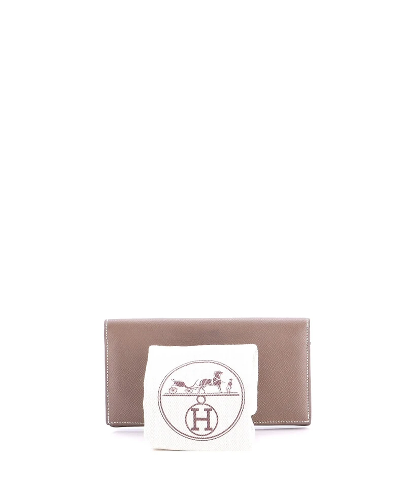 Pre-Owned HERMES Long Bearn Wallet Epsom