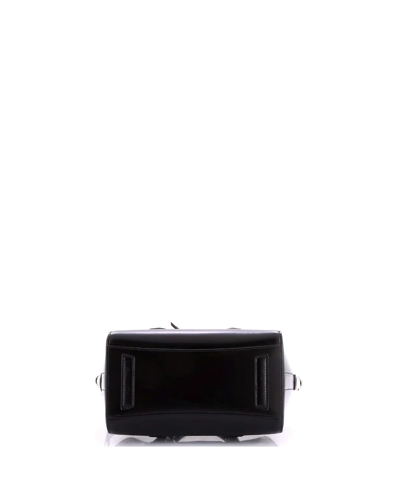 Pre-Owned Givenchy Mini Antigona Lock Bag Leather