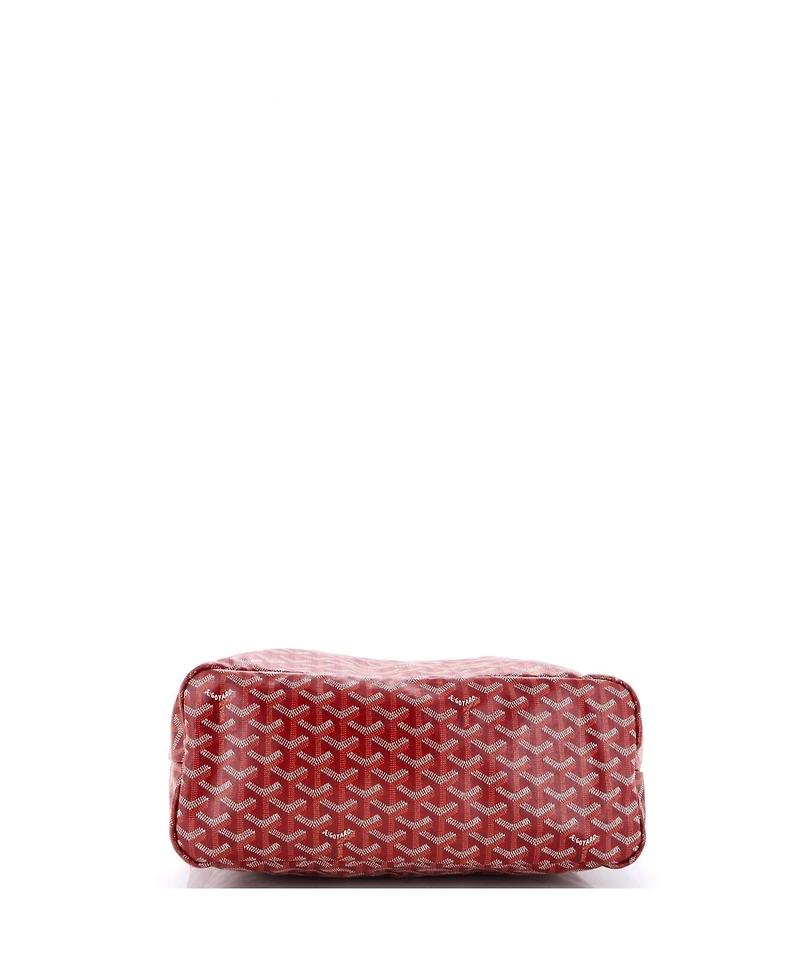 Pre-Owned Goyard Boheme Hobo Coated Canvas