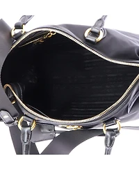 Pre-Owned Prada Small Convertible Zip Tote Tessuto