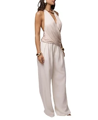 Jluxlabel Women's Villa Draped Halter Top