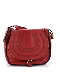 Pre-Owned Chloe Medium Marcie Zip Crossbody Bag Leather