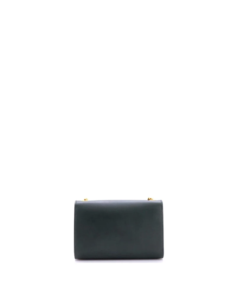 Pre-Owned Saint Laurent Small Classic Monogram Tassel Crossbody Bag Leather