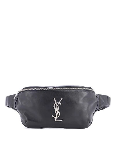 Pre-Owned Saint Laurent Classic Monogram Belt Bag Leather