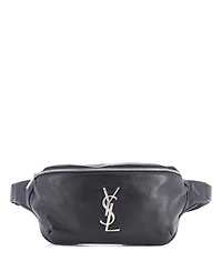 Pre-Owned Saint Laurent Classic Monogram Belt Bag Leather