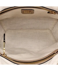 Pre-Owned Miu Miu Small Ivy Tote Bag Leather