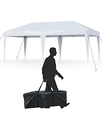 Sugift 10 x 20 Feet Pop Up Canopy Tent with Carry Bag for Party Bbq