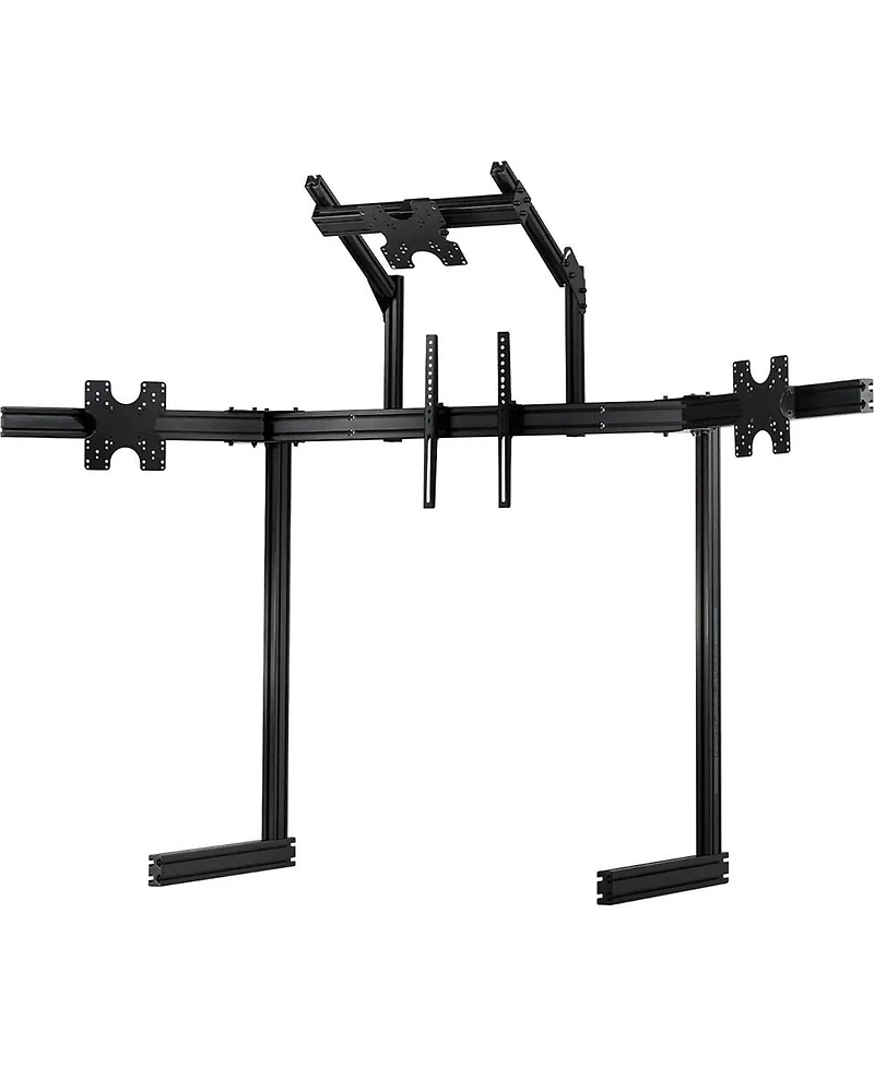 Next Level Racing Elite Freestanding Quad Monitor Stand, Black Edition