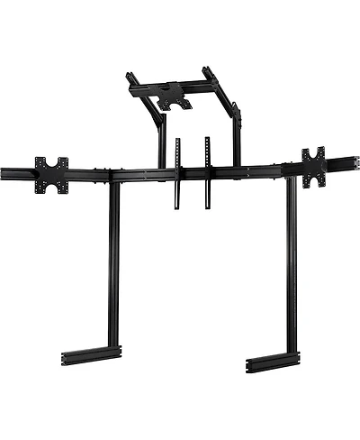 Next Level Racing Elite Freestanding Quad Monitor Stand, Black Edition