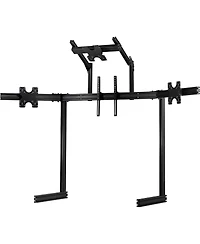 Next Level Racing Elite Freestanding Quad Monitor Stand, Black Edition