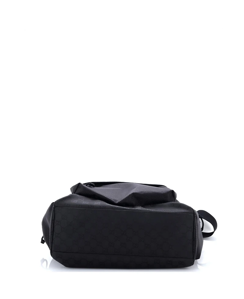 Pre-Owned Gucci Large Nexus Convertible Tote Gg Nylon