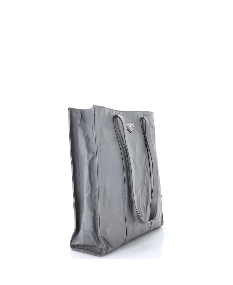 Pre-Owned Prada Small Shopper Tote Nappa Antique