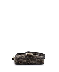 Pre-Owned Fendi Medium Baguette Nm Bag Zucca Canvas