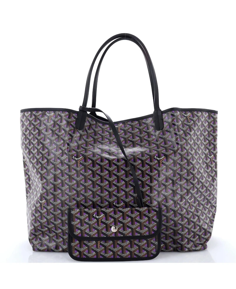 Pre-Owned Goyard Gm Saint Louis Tote Claire Voie Coated Canvas