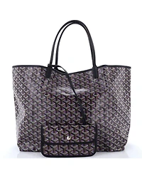 Pre-Owned Goyard Gm Saint Louis Tote Claire Voie Coated Canvas