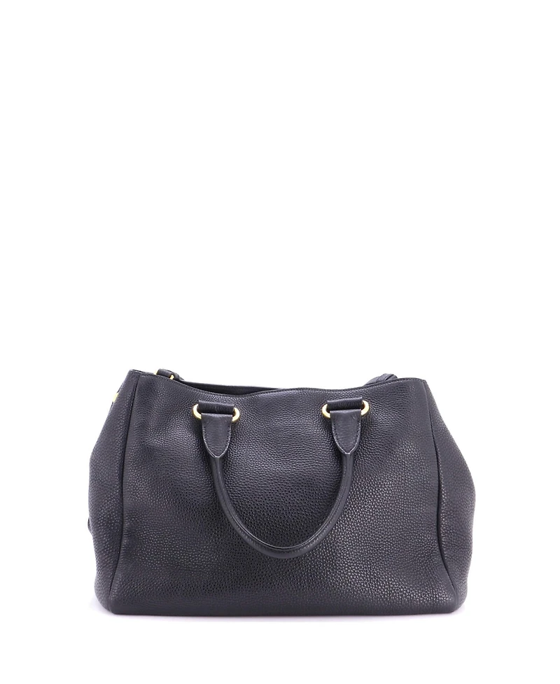 Pre-Owned Prada Medium Front Pocket Convertible Tote Vitello Phenix